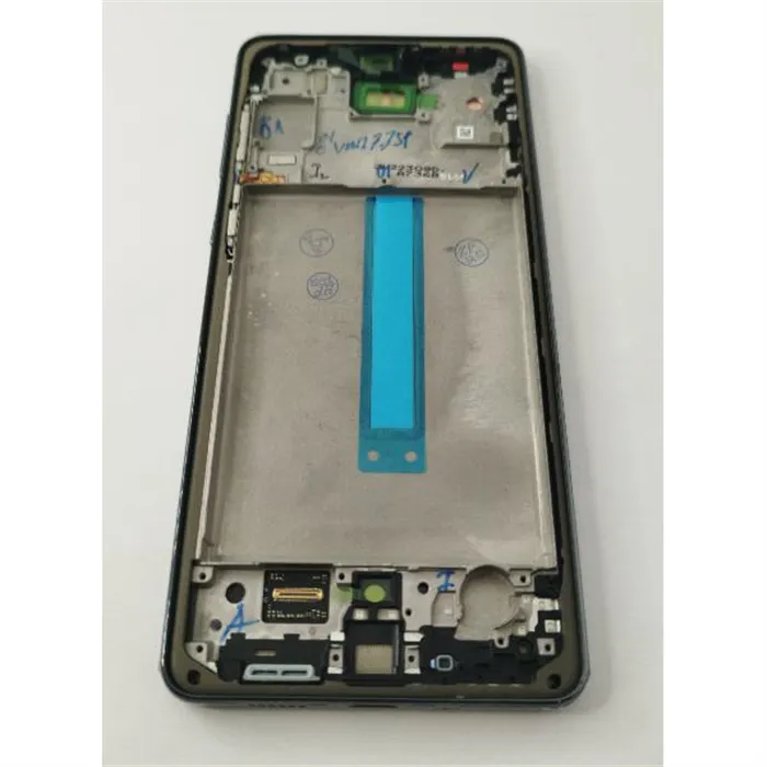 Pantalla lcd Oled para Samsung Galaxy A73 5G A736B A736B DS mas tactil negro con marco negro