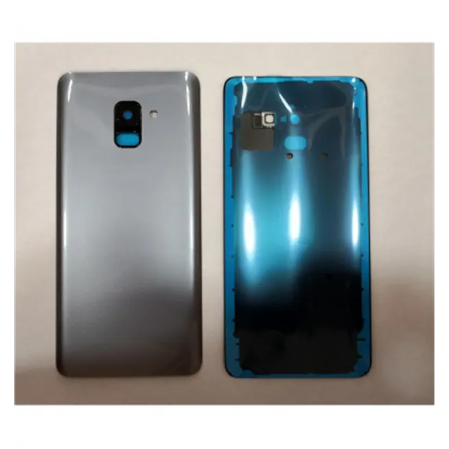 Tapa trasera o tapa bateria gris mas cubierta camara para Samsung Galaxy A8 Plus A730