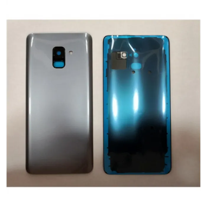 Tapa trasera o tapa bateria gris mas cubierta camara para Samsung Galaxy A8 Plus A730