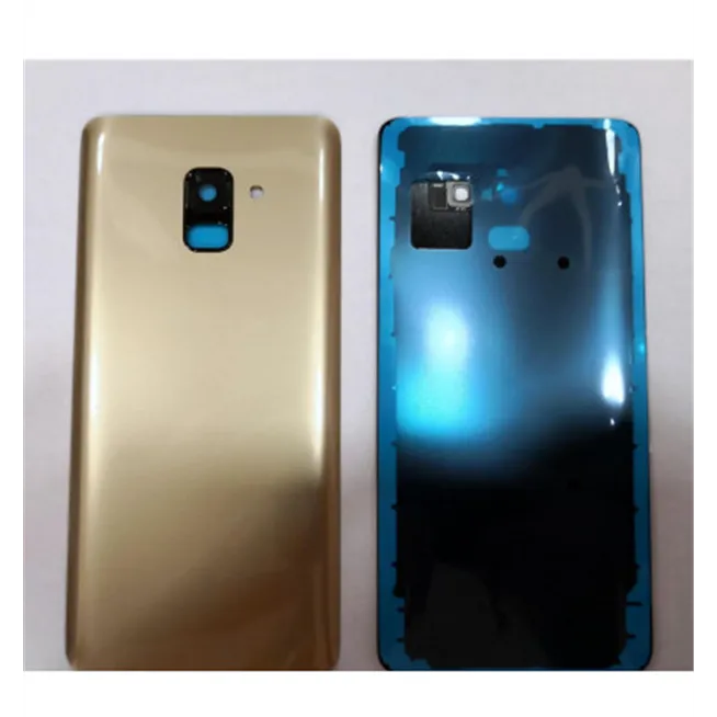 Tapa trasera o tapa bateria dorada mas cubierta camara para Samsung Galaxy A8 Plus A730