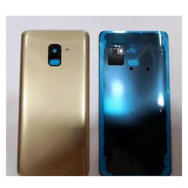 Tapa trasera o tapa bateria dorada mas cubierta camara para Samsung Galaxy A8 Plus A730