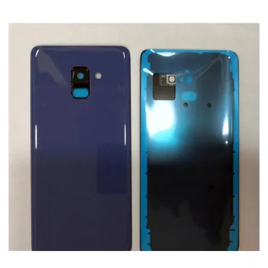 Tapa trasera o tapa bateria azul mas cubierta camara para Samsung Galaxy A8 Plus A730