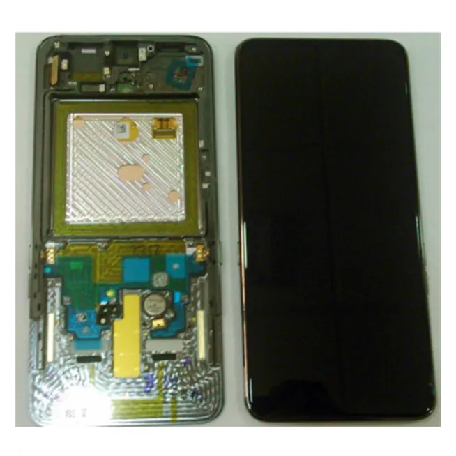 Samsung Galaxy A80 GH82-20348A A805F pantalla lcd + táctil negro + marco negro premium