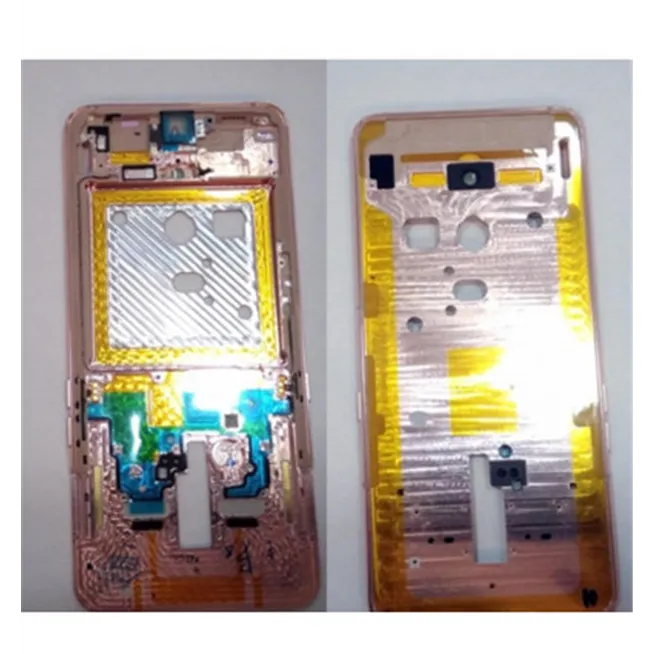 Carcasa central o marco rosa para Samsung Galaxy A80 A805