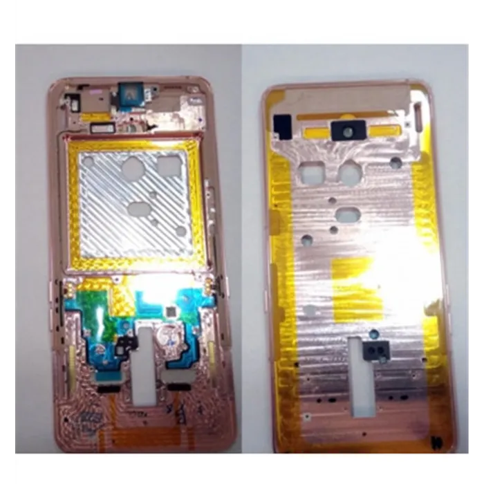 Carcasa central o marco rosa para Samsung Galaxy A80 A805