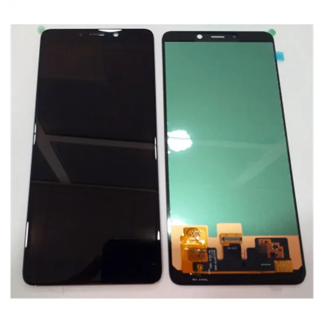 Samsung Galaxy A9 2018 A920F pantalla lcd calidad oled + tactil negro compatible