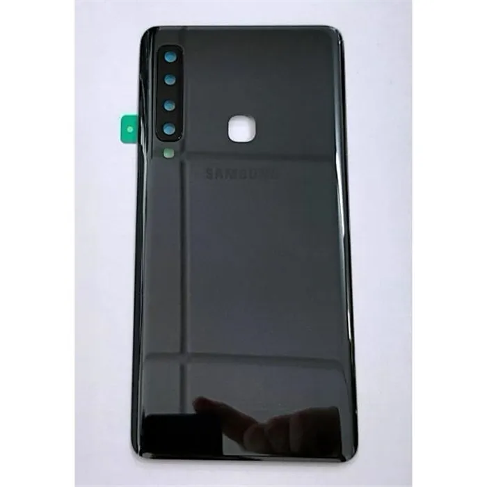 Tapa trasera o tapa bateria negra para Samsung Galaxy A9 2018 A920F sm-a920f GH82-18239A Service Pack
