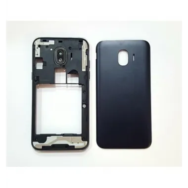 Samsung Galaxy J2 Pro 2018 J250 tapa negra + carcasa central o marco negro premium