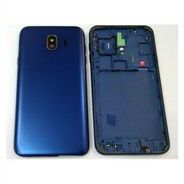 Samsung Galaxy J4 2018 j400 carcasa central + tapa trasera azul