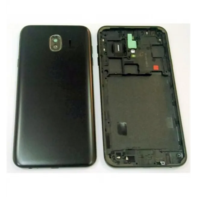 Samsung Galaxy J4 2018 j400 carcasa central + tapa trasera negra