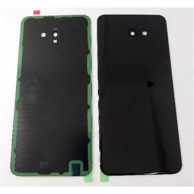 Tapa trasera o tapa bateria negra para Samsung Galaxy J4 Plus J415 con lente de camara