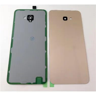 Tapa trasera o tapa bateria dorada para Samsung Galaxy J4 Plus J415 con lente de camara