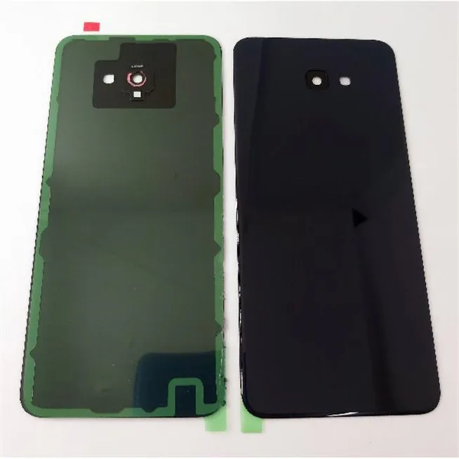 Tapa trasera o tapa bateria azul para Samsung Galaxy J4 Plus J415 con lente de camara