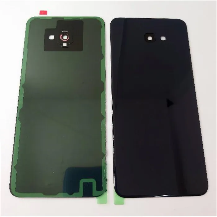 Tapa trasera o tapa bateria azul para Samsung Galaxy J4 Plus J415 con lente de camara