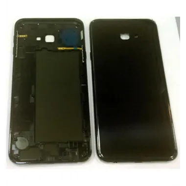 Carcasa trasera o marco negro para Samsung Galaxy J4 Plus J415 mas tapa trasera o tapa bateria negra