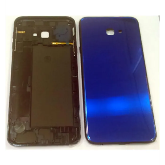 Carcasa central o marco azul para Samsung Galaxy J4 Plus J415 mas tapa trasera o tapa bateria azul