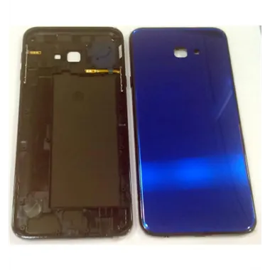Carcasa central o marco azul para Samsung Galaxy J4 Plus J415 mas tapa trasera o tapa bateria azul