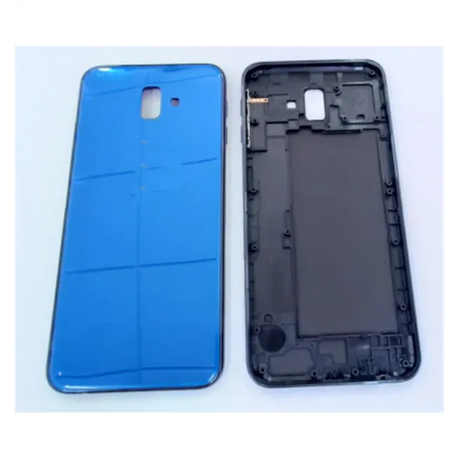 Carcasa central o marco azul para Samsung Galaxy J6 Plus J610 mas tapa trasera o tapa bateria azul