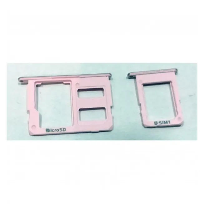 Samsung Galaxy J7 Prime 2 J7 Prime 2018 set soporte o bandeja sim y memoria rosa premium SM-G611FF SM-G611DS