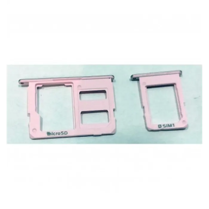 Samsung Galaxy J7 Prime 2 J7 Prime 2018 set soporte o bandeja sim y memoria rosa premium SM-G611FF SM-G611DS