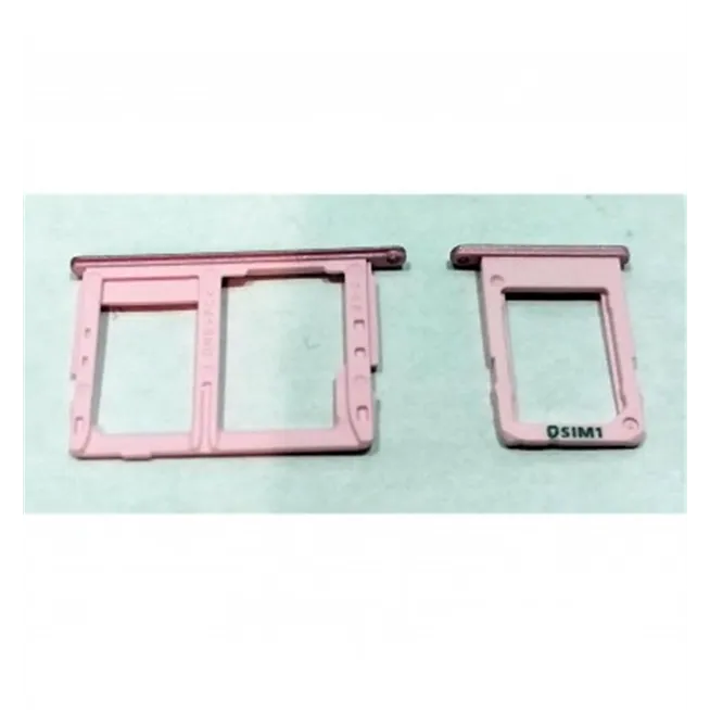 Samsung Galaxy J7 Prime 2 J7 Prime 2018 set soporte o bandeja dual sim y memoria rosa premium SM-G611FF SM-G611DS