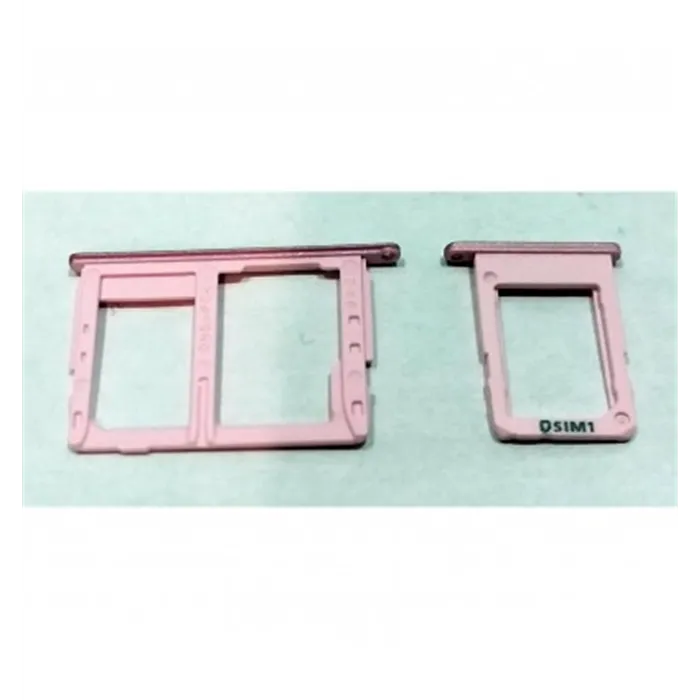 Samsung Galaxy J7 Prime 2 J7 Prime 2018 set soporte o bandeja dual sim y memoria rosa premium SM-G611FF SM-G611DS