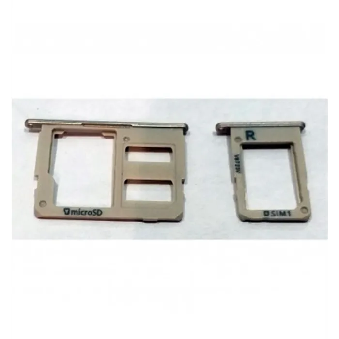 Samsung Galaxy J7 Prime 2 J7 Prime 2018 set soporte o bandeja sim y memoria dorada premium SM-G611FF SM-G611DS