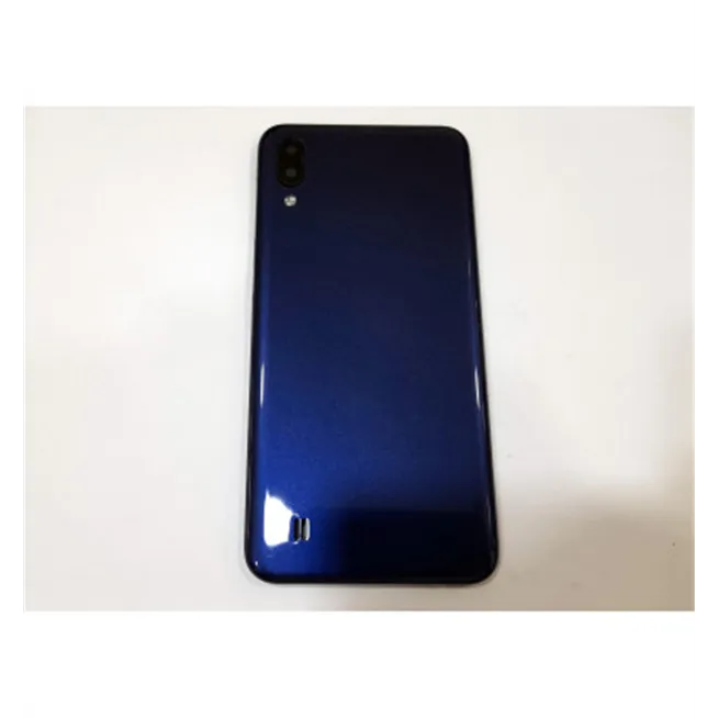 Tapa trasera o tapa bateria azul para Samsung Galaxy M10 M105 mas lente camara