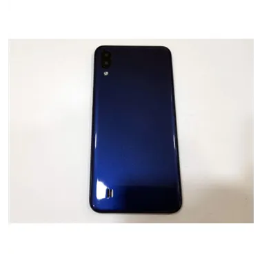 Tapa trasera o tapa bateria azul para Samsung Galaxy M10 M105 mas lente camara