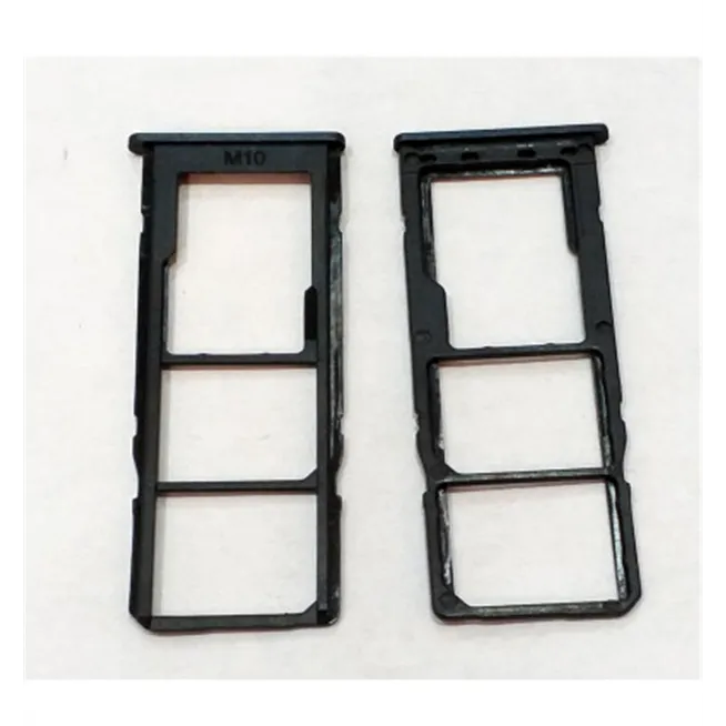 Soporte o bandeja sim negra Samsung Galaxy M10 SM-M105F SM-M105D