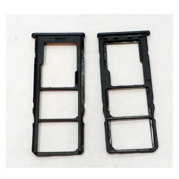 Soporte o bandeja sim negra Samsung Galaxy M10 SM-M105F SM-M105D