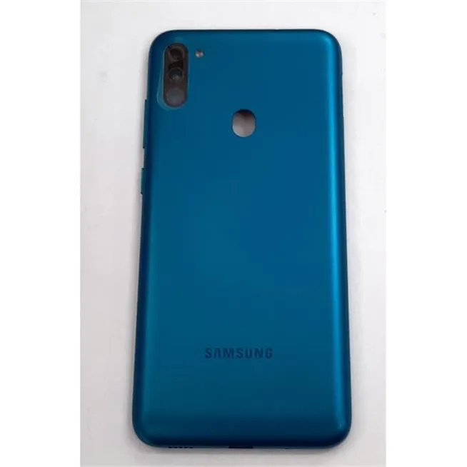 Tapa trasera o tapa bateria azul para Samsung Galaxy M11 2020 SM-M115F M115F M115 GH81-19135A Service Pack