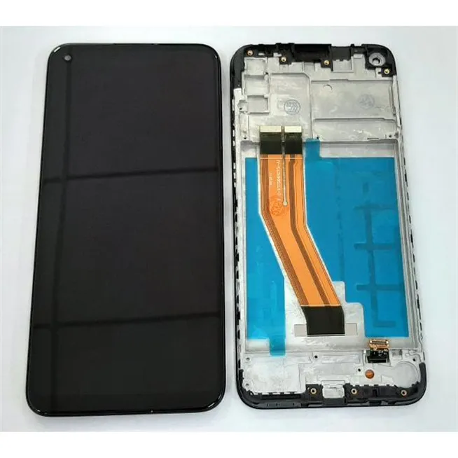 Pantalla lcd para Samsung Galaxy M11 SM-M115 mas tactil negro mas marco negro calidad premium
