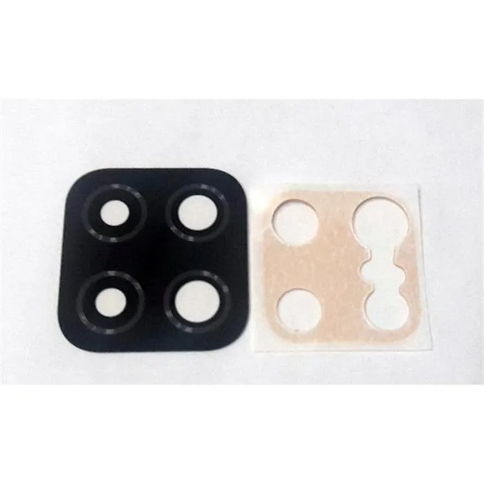 Cristal camara negro para Samsung Galaxy M12 SM-M127