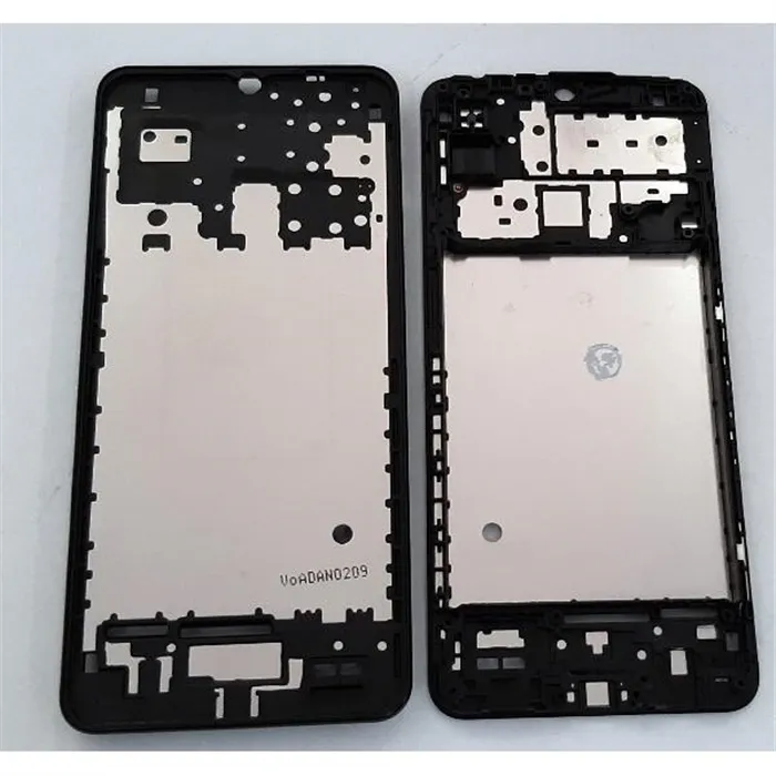 Carcasa central o marco negro para Samsung Galaxy M12 SM-M127 calidad premium
