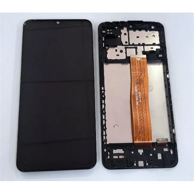 Pantalla lcd para Samsung Galaxy M12 SM-M127 mas tactil negro mas marco negro calidad premium