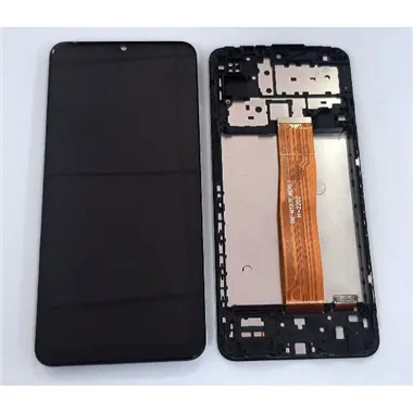 Pantalla lcd para Samsung Galaxy M12 SM-M127 mas tactil negro mas marco negro calidad premium