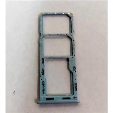Soporte o bandeja dual sim azul para Samsung Galaxy M13 SM-M135 calidad premium