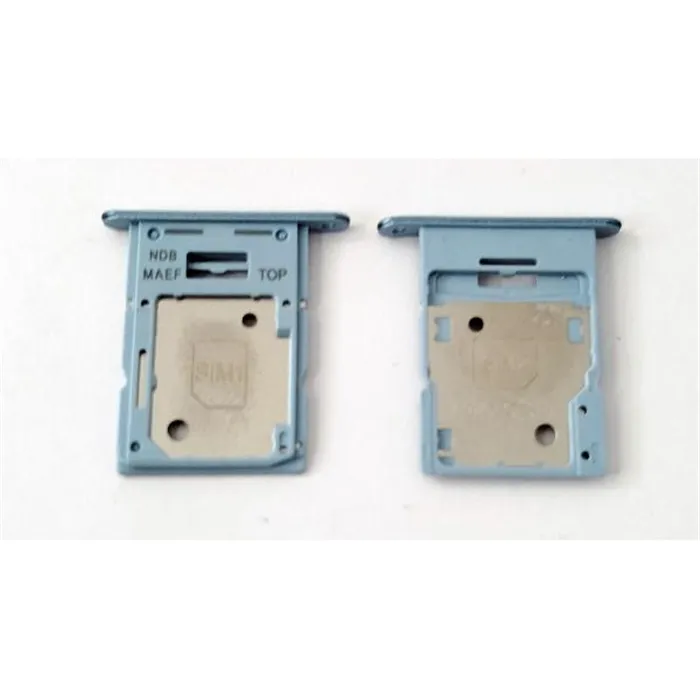 Soporte o bandeja sim azul claro Dual sim para Samsung Galaxy M15 5G calidad premium