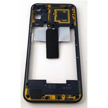 Carcasa o marco central negro para Samsung Galaxy M15 5G 