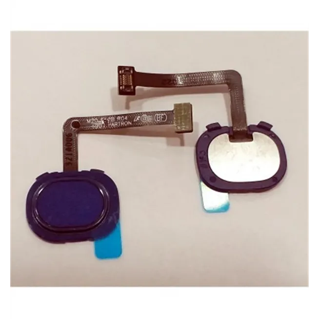 Samsung Galaxy M20 flex home + lector huella azul SM-M205F SM-M205D