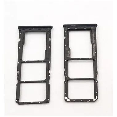 Soporte o bandeja dual sim negra para Samsung Galaxy M21 M215 calidad premium
