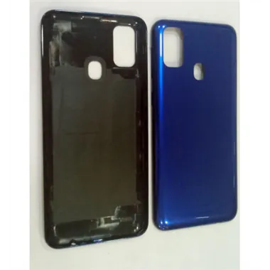 Tapa trasera o tapa bateria azul oscura para Samsung Galaxy M21 M215