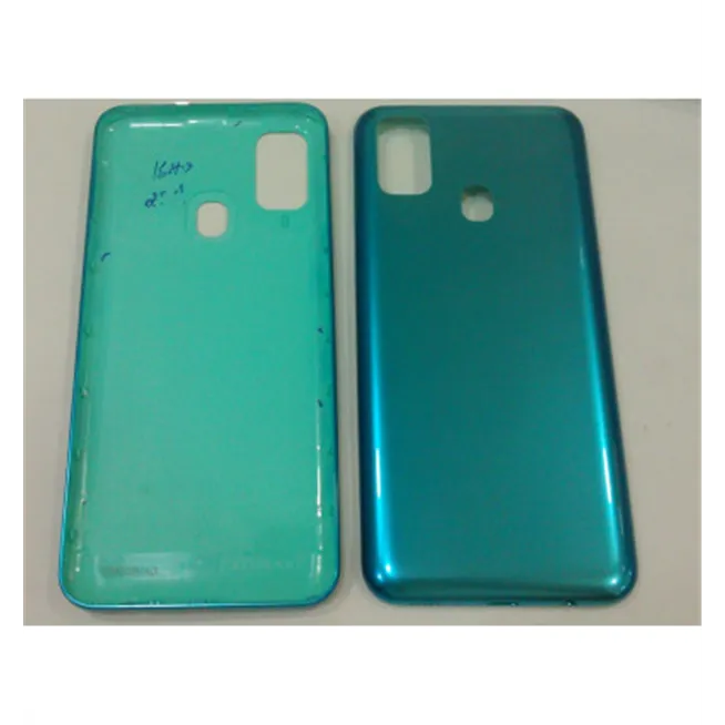 Tapa trasera o tapa bateria azul claro para Samsung Galaxy M21 M215