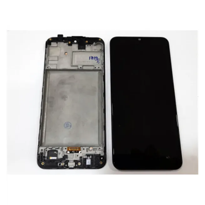Pantalla OLED para Samsung Galaxy M21 M215F mas tactil negro mas marco negro COMPATIBLE