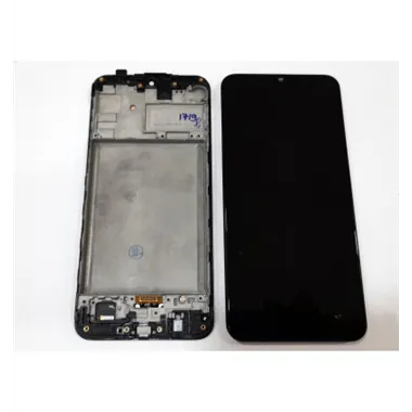 Pantalla OLED para Samsung Galaxy M21 M215F mas tactil negro mas marco negro COMPATIBLE