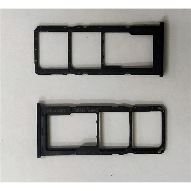 Soporte o bandeja dual sim negra para Samsung Galaxy M22 SM-M225F SM-M225 M225F M225 calidad premium