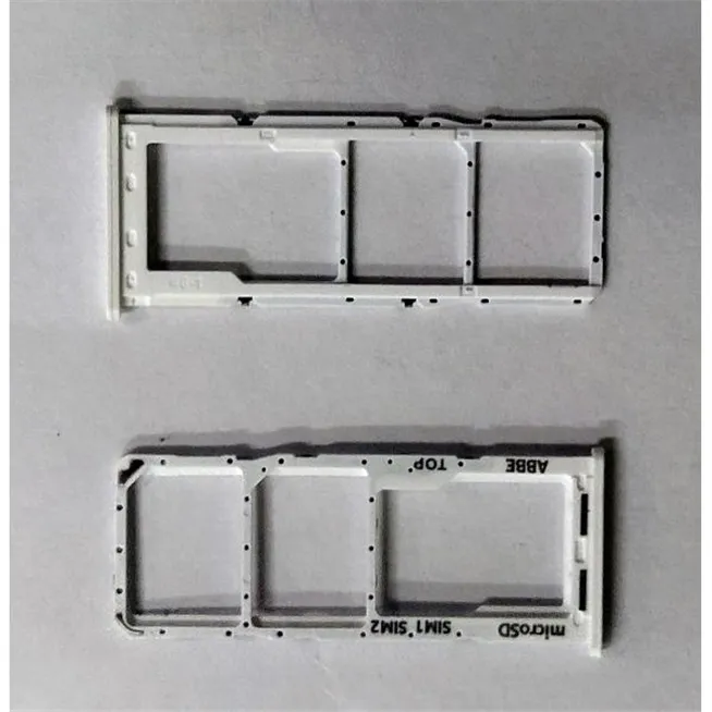 Soporte o bandeja dual sim blanco para Samsung Galaxy M22 SM-M225F SM-M225 M225F M225 calidad premium