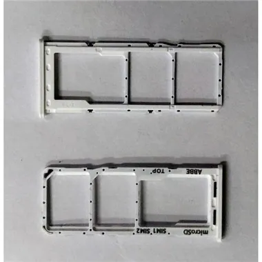 Soporte o bandeja dual sim blanco para Samsung Galaxy M22 SM-M225F SM-M225 M225F M225 calidad premium