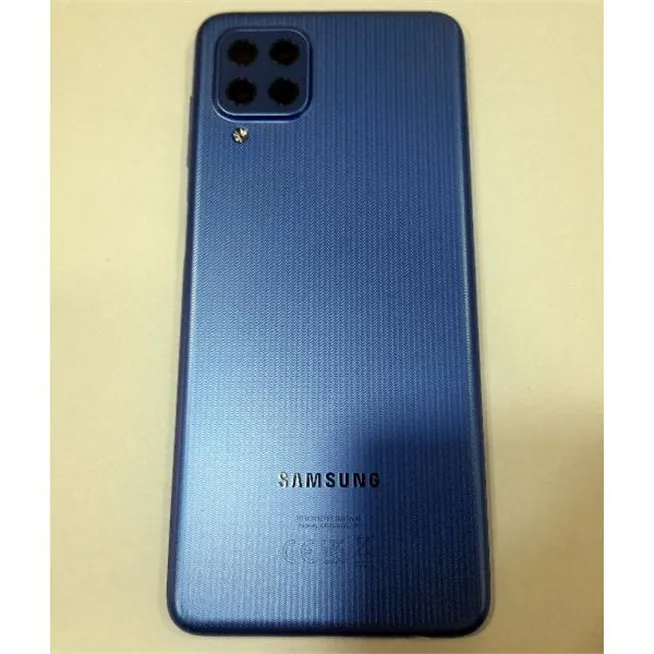 Tapa trasera o tapa bateria azul claro para Samsung Galaxy M22 SM-M225F GH82-26674C Service Pack Premium